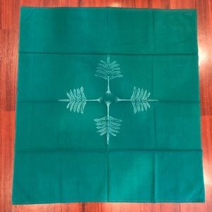 Vintage screen-printed table cloth / tapestry